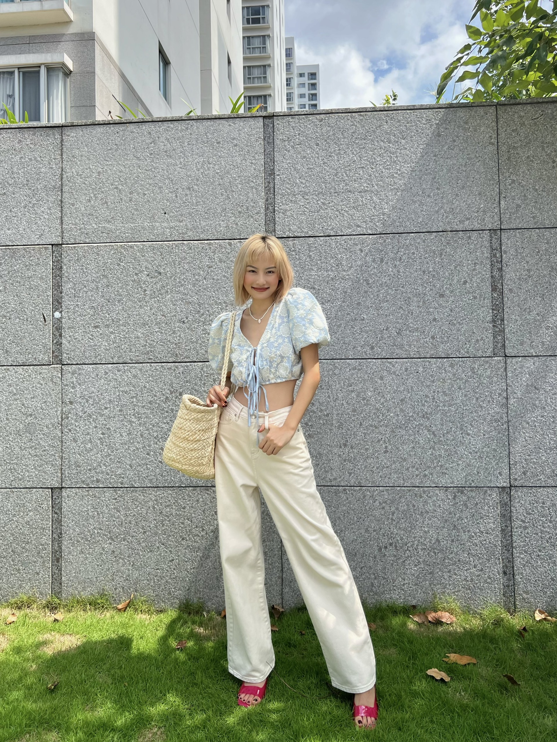 KIDO Quần jeans ống suông GAVIN JEANS