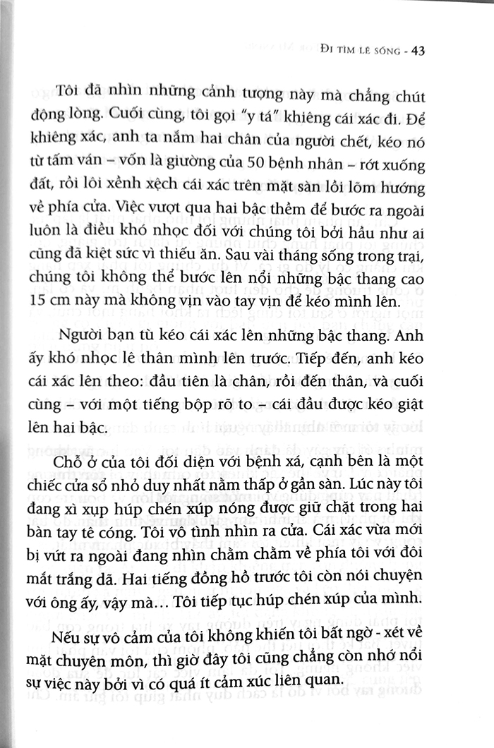 Sách - Đi tìm lẽ sống - Man's search for meaning