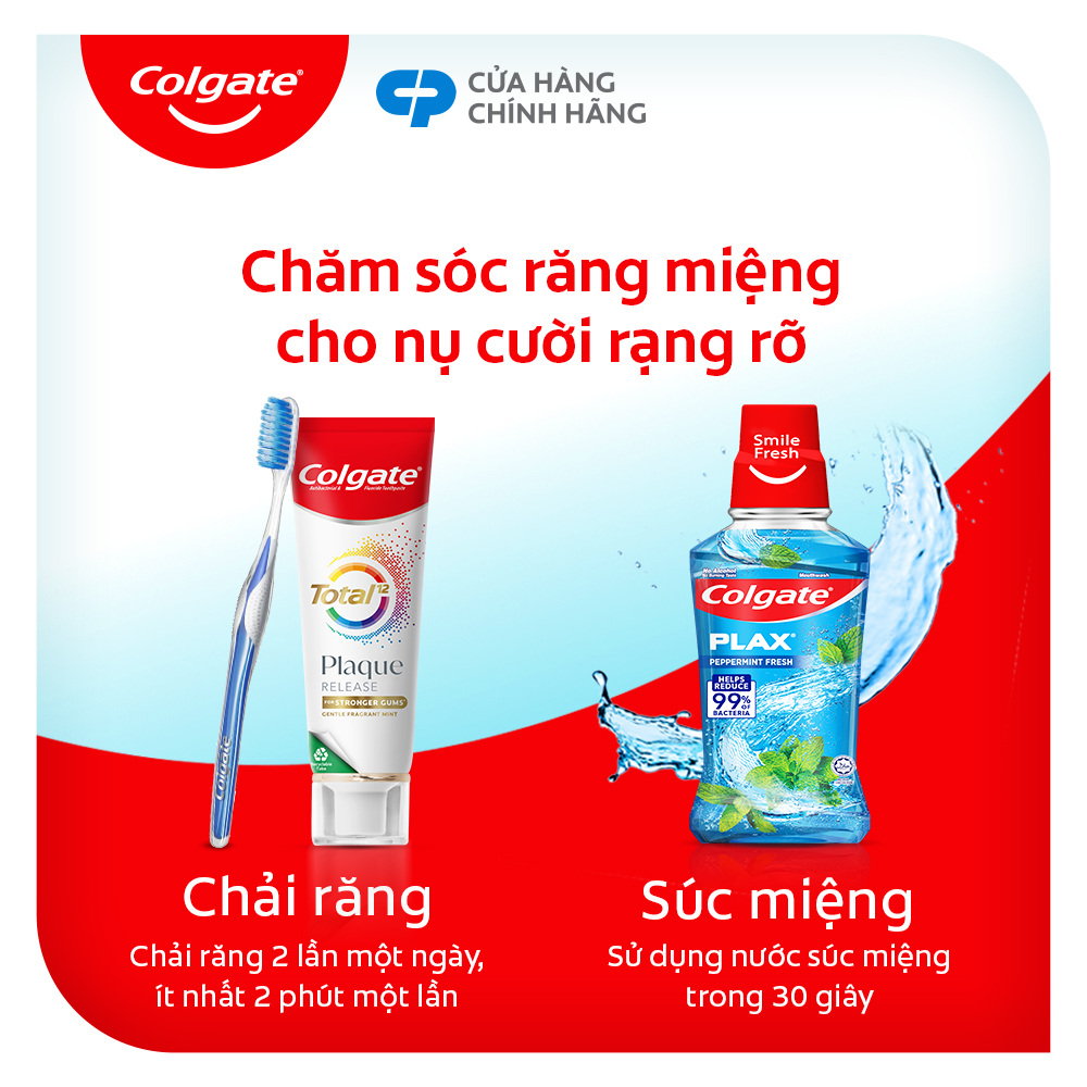 Bàn chải Colgate Slimsoft Advanced ngăn chảy máu nướu siêu mềm mảnh