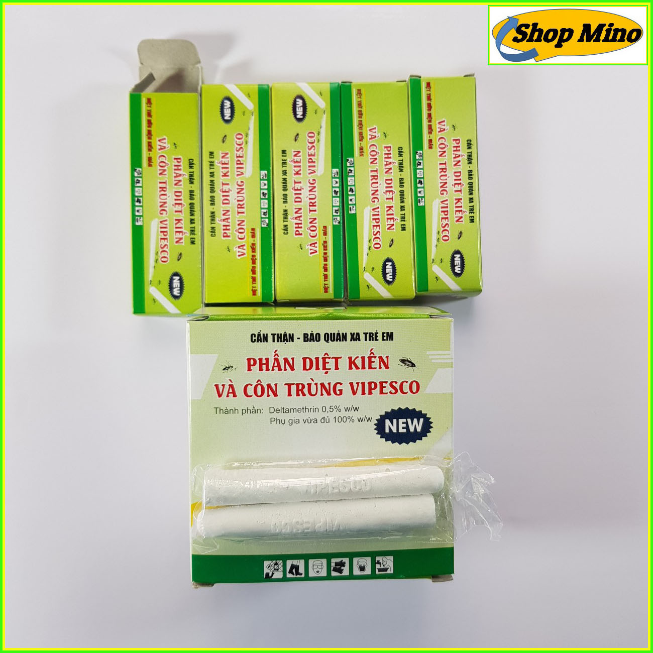 SET 4 Viên Phấn DIệt Kiến VIPESCO
