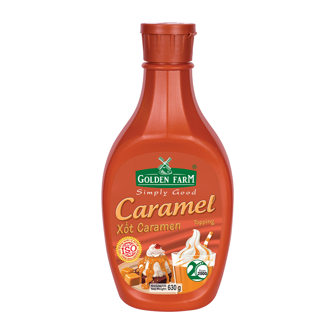 Xốt Golden Farm Caramel 630g