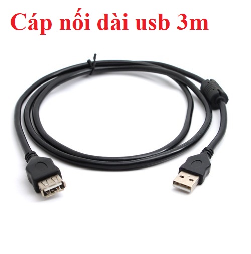 Cáp usb nối dài 3m