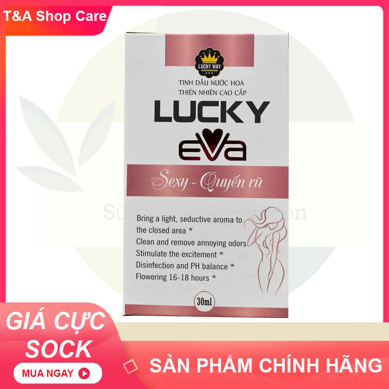Nước hoa vùng kín Lucky Eva chai 30ml