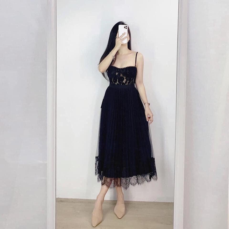 [25-27.4 Hoàn tiền 15%] Chân váy Midi dài xếp ly cực xinh, chân váy xếp ly hot hit-JUNA STORE 24H-SLNN