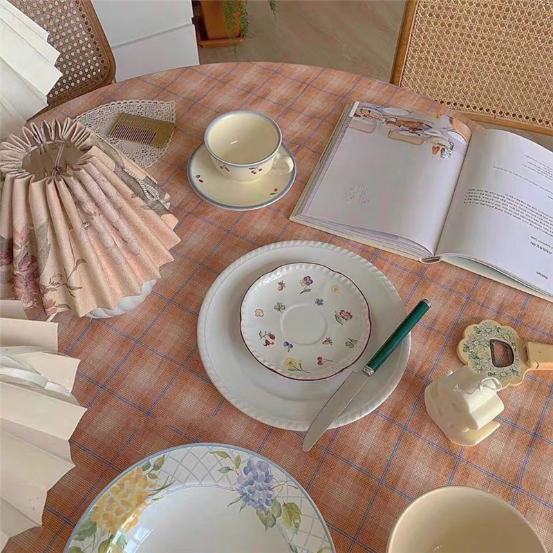 Khăn trải bàn/ Khăn picnic caro vintage