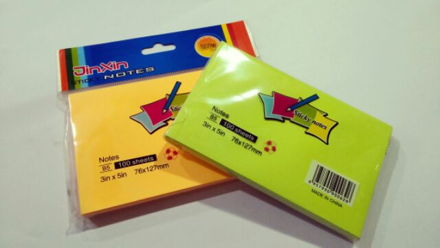 [HCM]Giấy ghi nhớ nhiều màu kích thước : (3x2)(3x3)(3x4)(3x5)(4x6)