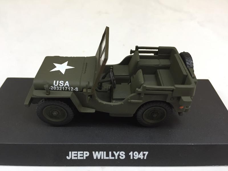 [HCM]Mô hình xe Quân sự Jeep Willy 1947  1:43