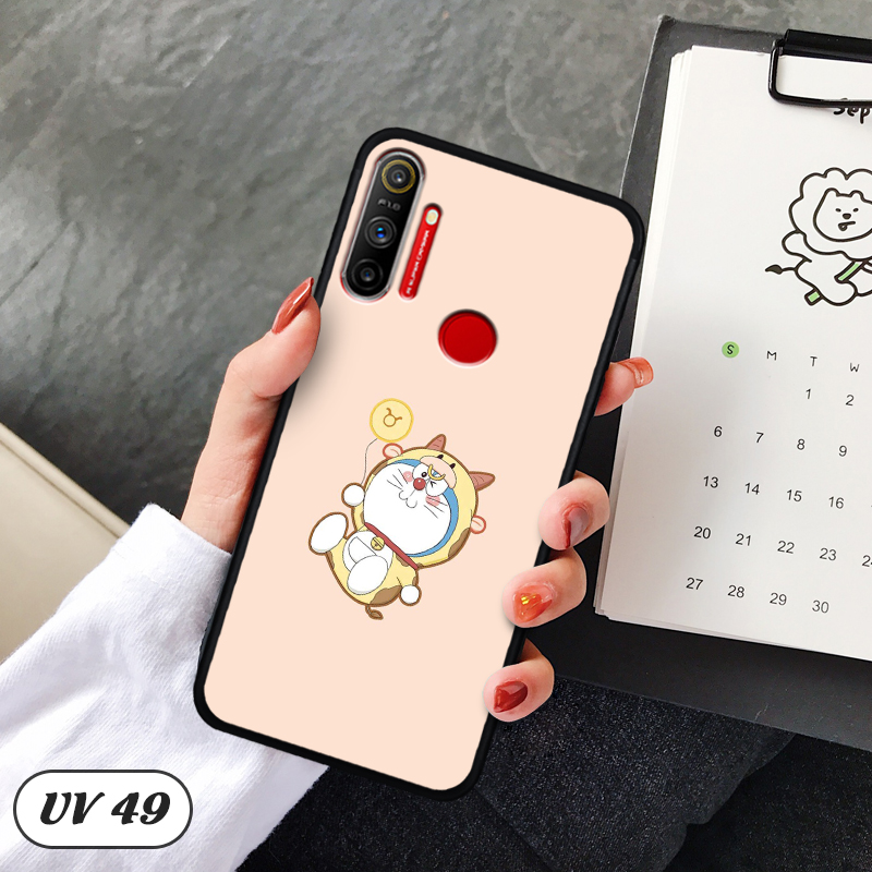 Ốp điện thoại realme c3 - lưng nhám viền dẻo