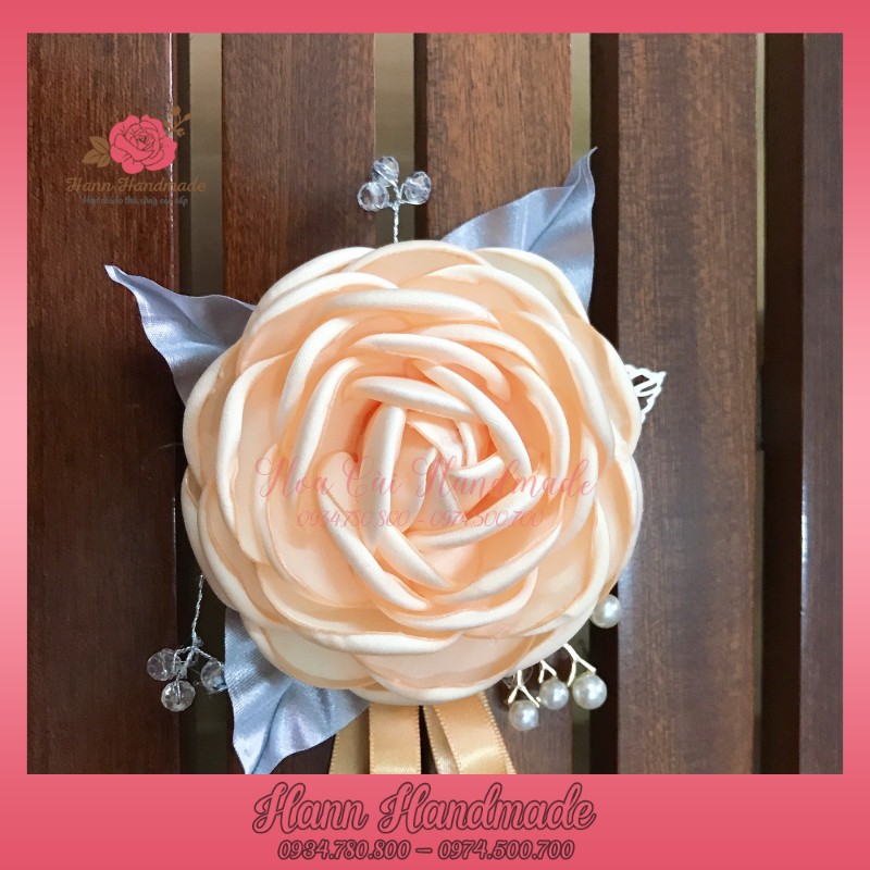 Hoa cài áo handmade cài Váy Đầm Cao Cấp [HANN HANDMADE - Hoa cài áo, phụ kiện thời trang sỉ]
