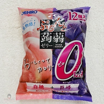 Thạch trái cây Orihiro Nhật Bản 240g