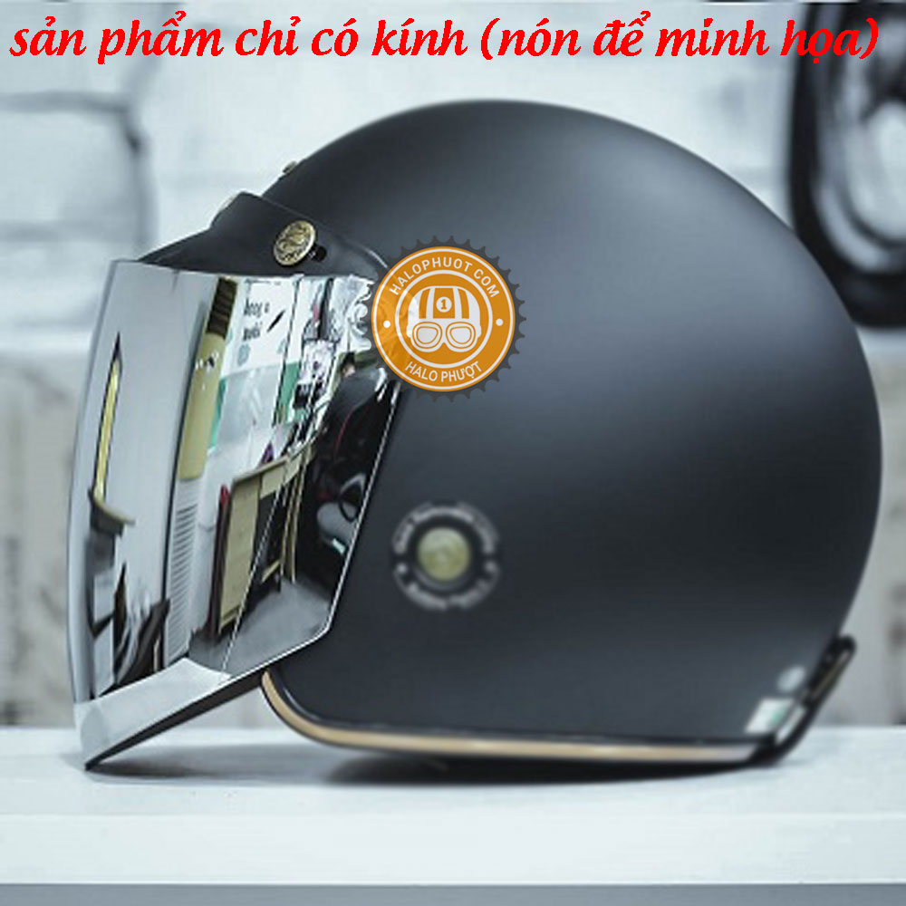 Kính K7 Bulldog Chính Hãng (gắn nón 3/4)
