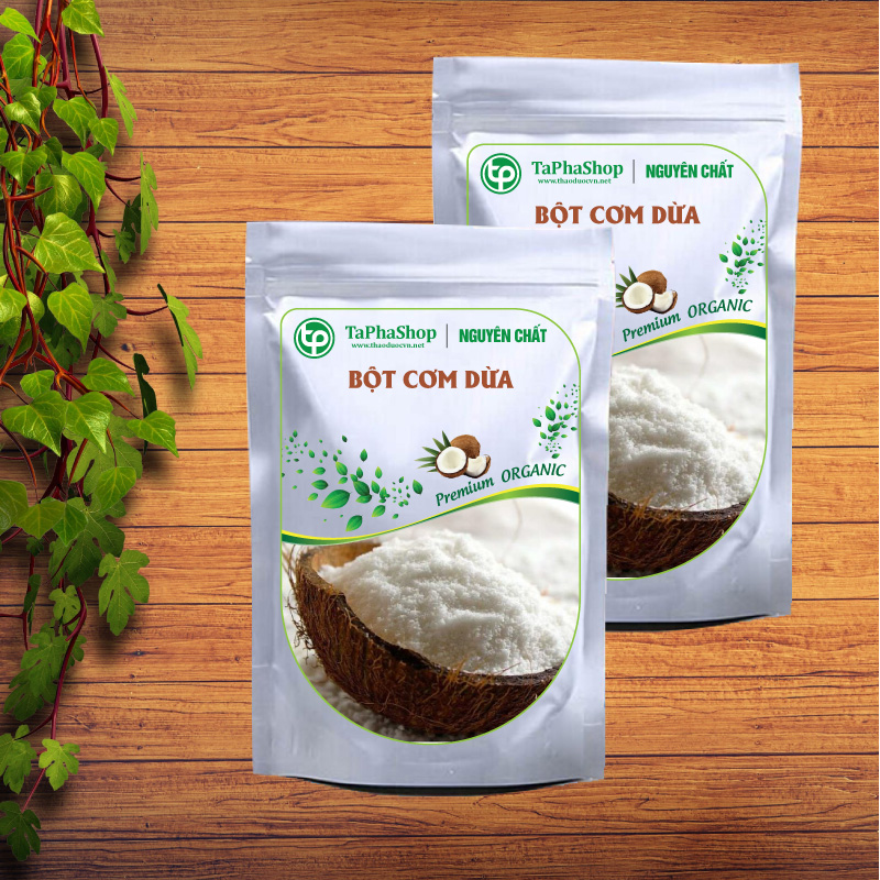Bột cơm dừa 500g cao cấp - tấn phát hcm