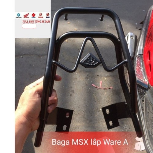 Baga sau MSX lắp Ware A RS hầm hố cho xế yêu - Vindecal BD