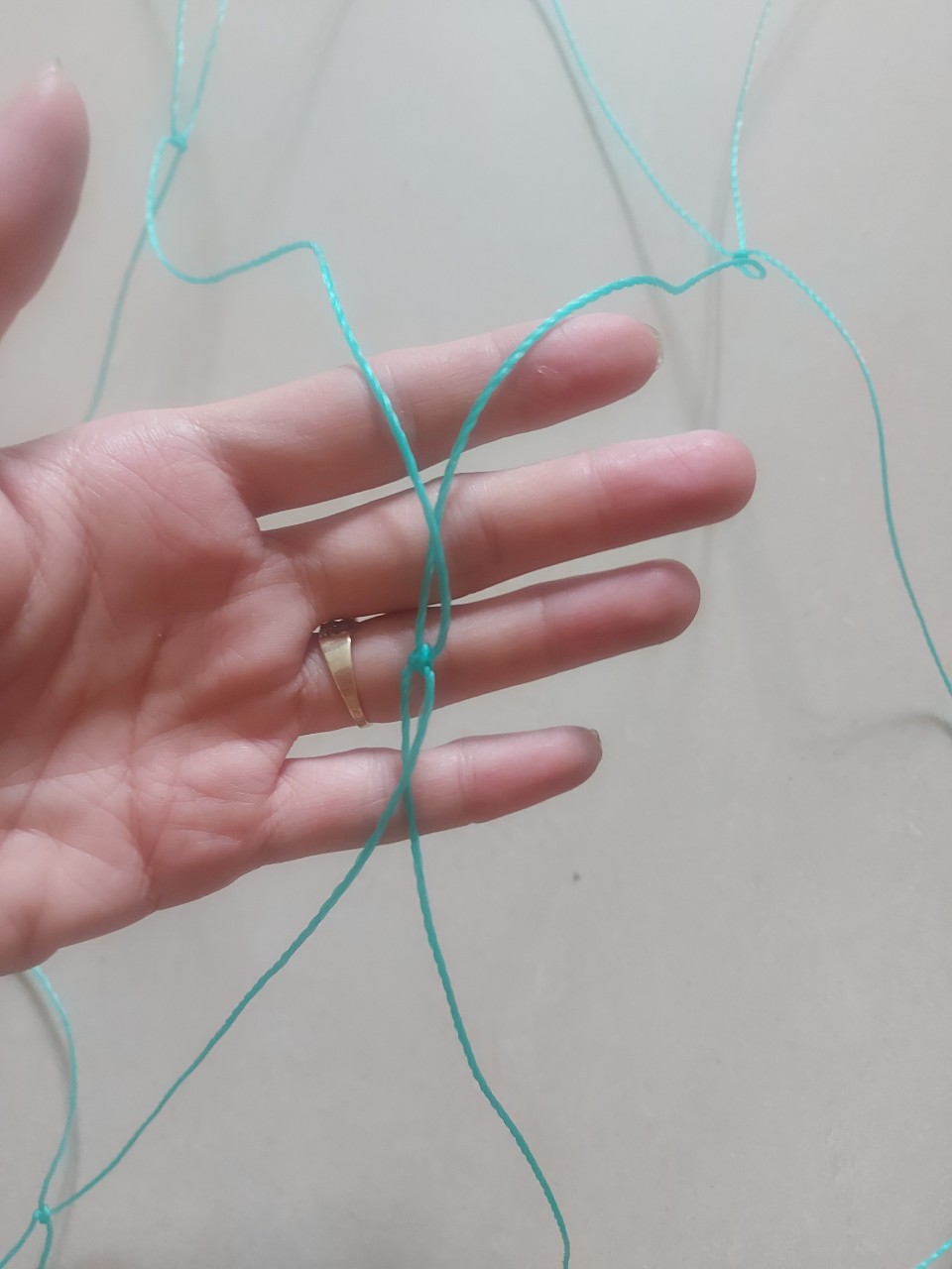 Lưới làm giàn leo cho cây trồng khổ căng giàn 3m