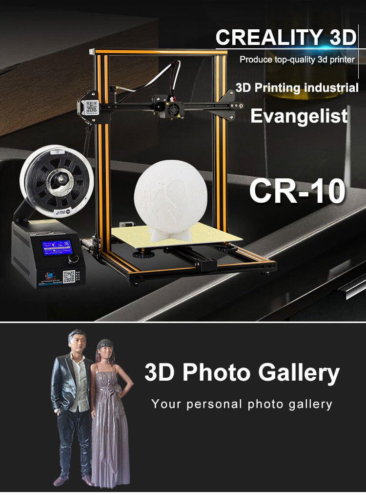 [Trả góp 0%]Máy in 3d CR 10 khổ in 300*300*400mm