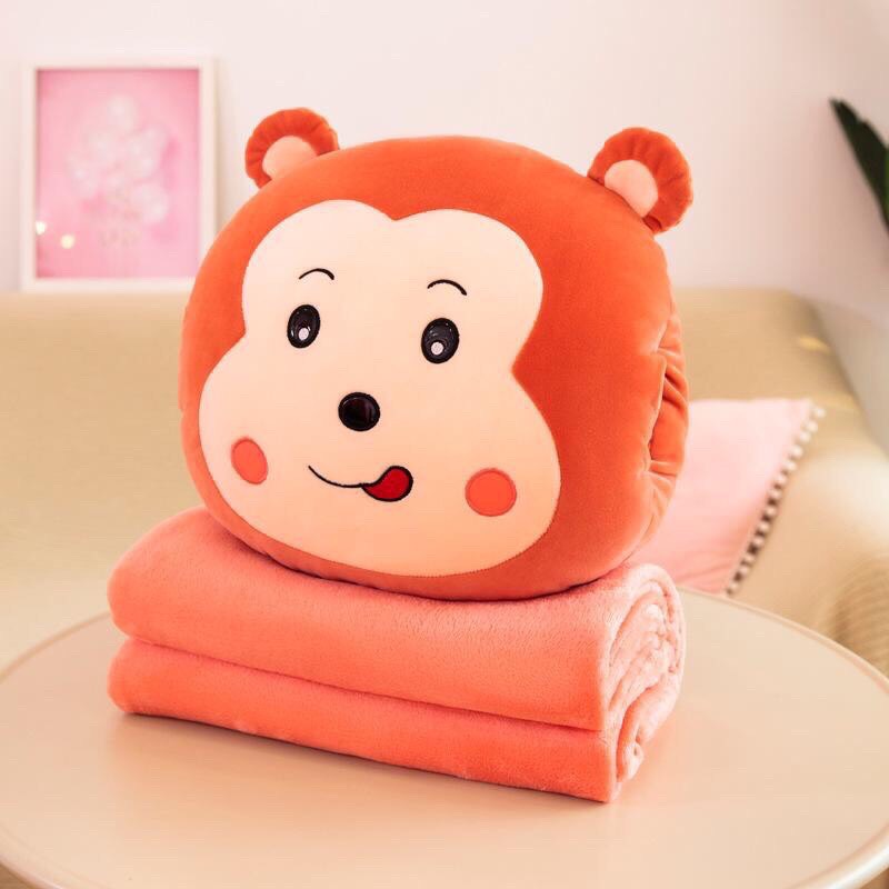 [HCM]Bộ chăn gối thú mới