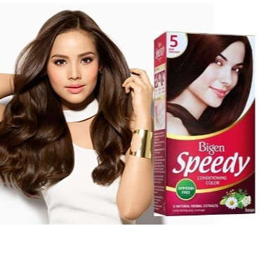 [HCM]??Thuốc nhuộm tóc Bigen Speedy #05 nâu hạt dẻ đậm