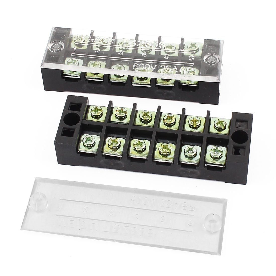 Cầu đấu điện 6 chân 25A TB-2506
