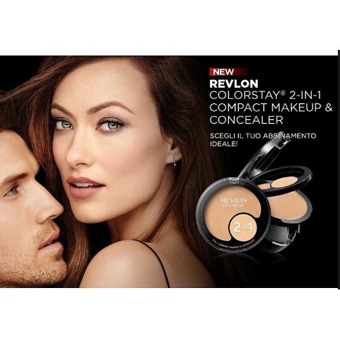 Phấn Nền+Tạo Khối Revlon Colorstay 2in1 Compact Make Up & Concealer (11g+1.3g)