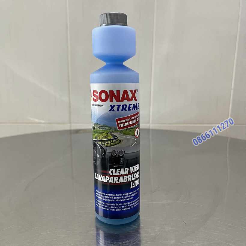 Nước rửa kính Sonax Xtreme clear view 1:100 concentrate 250ml