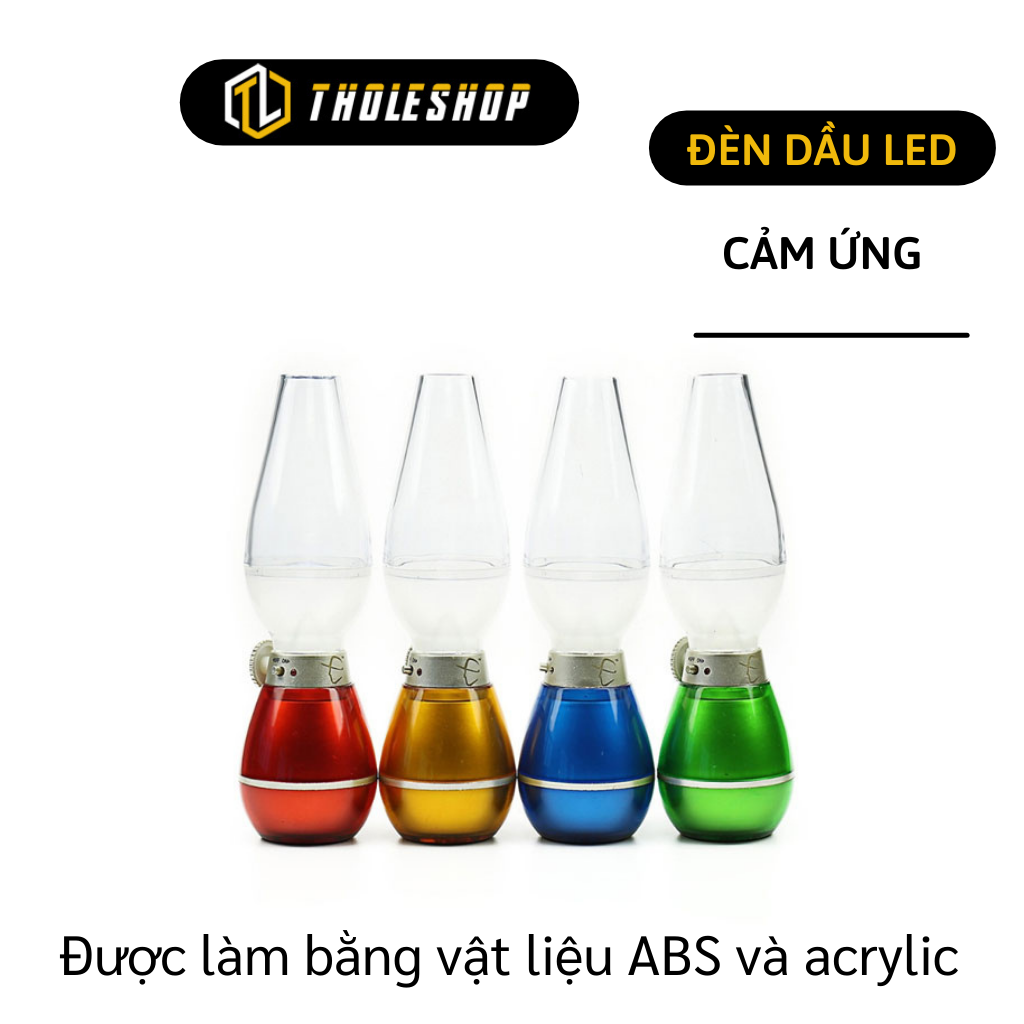 Đèn cảm ứng - Đèn thần thổi là sáng, thổi là tắt độc đáo, cảm ứng cực hính - Đèn dầu led cảm ứng sạc điện thần kỳ