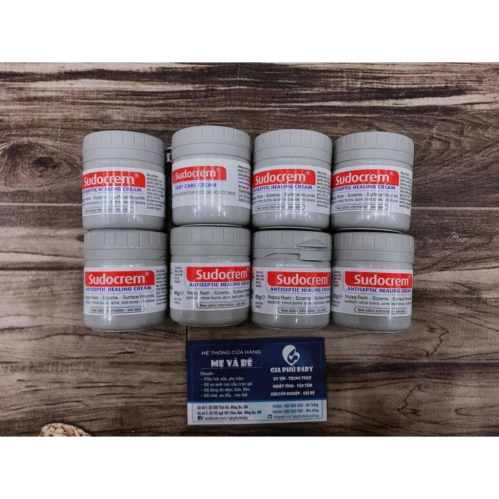 Kem hăm Sudocrem, kem chống hăm cho bé ( 60g )
