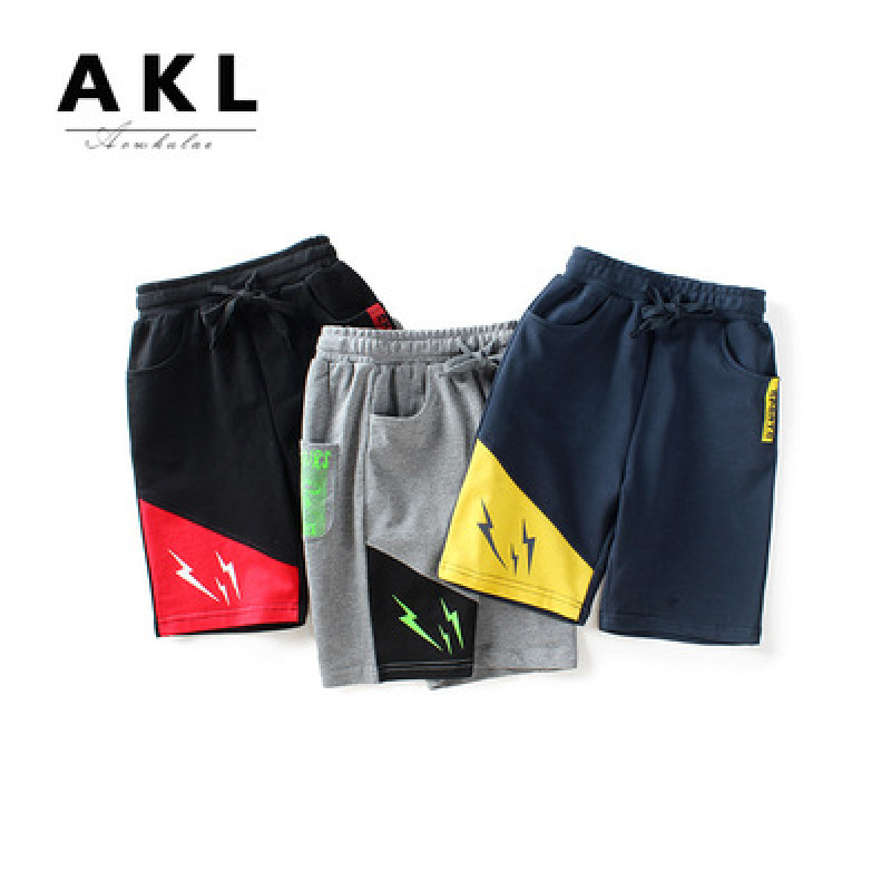 Nơi bán Quần short bé trai size đại hãng AKL, quần đùi bé trai 5 tuổi đến 14 tuổi phong cách Hàn Quốc hàng Quảng Châu cao cấp