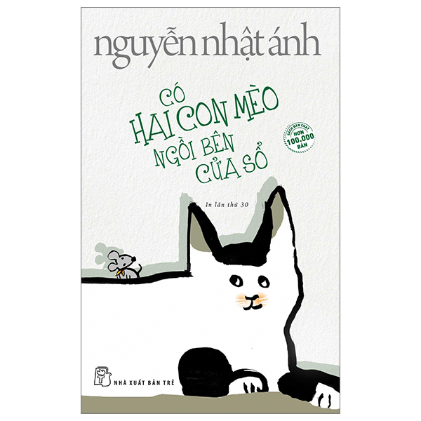 Fahasa - có hai con mèo ngồi bên cửa sổ