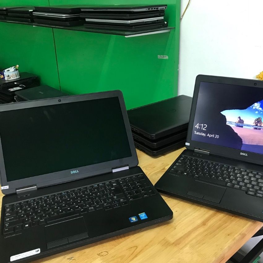 Laptop Dell Latitude E5540 mới 95-98% core i5 4300U RAM 4GB, ổ cứng SSD 128GB, màn hình 15.6" tặng bộ quà tặng trị giá 500k gồm cặp, sạc, chuột không dây, bàn lót di chuột - AIT Shop