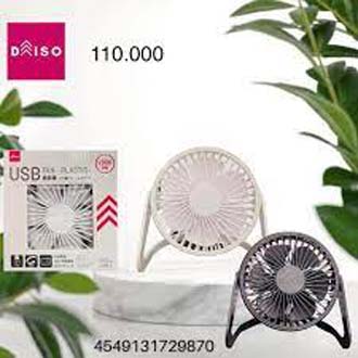 Quạt Mini Dây Sạc USB (USB fan)