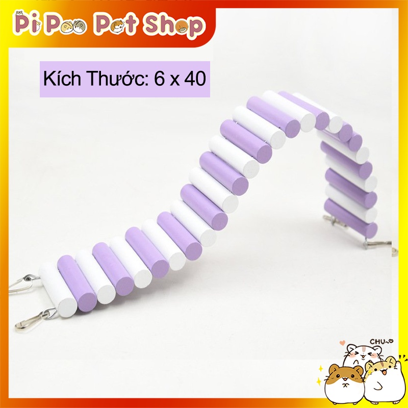 Cầu thang uốn cho Hamster, thỏ, bọ