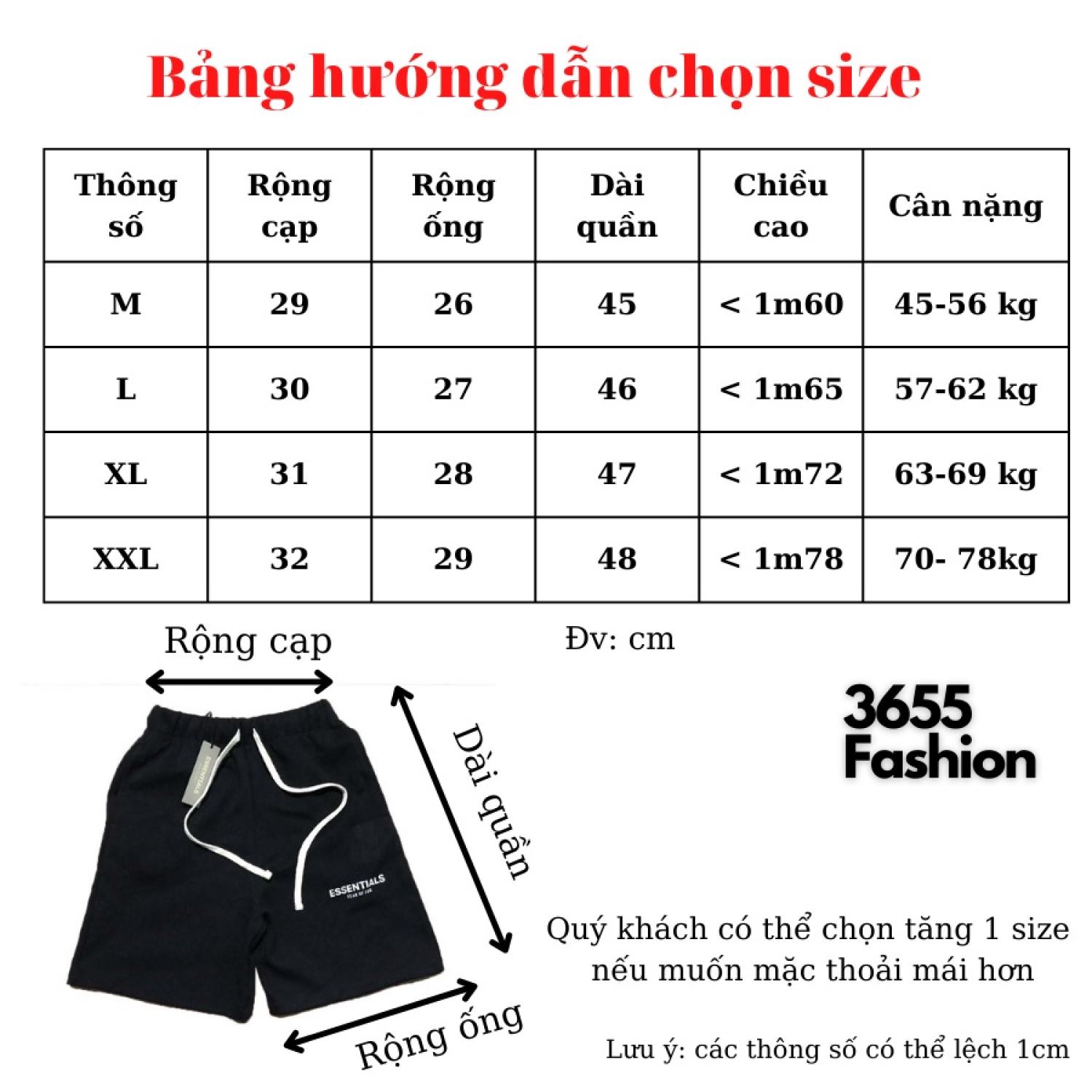 Quần short ESSENTIALS, quần đùi nam chất nỉ cotton cao cấp unisex kiểu dáng ulzzang