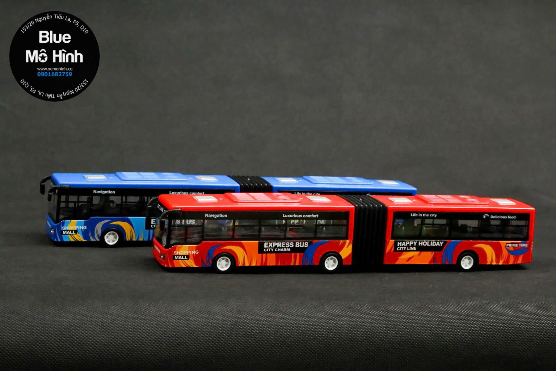 Blue mô hình | Mô hình xe bus Express nối dài