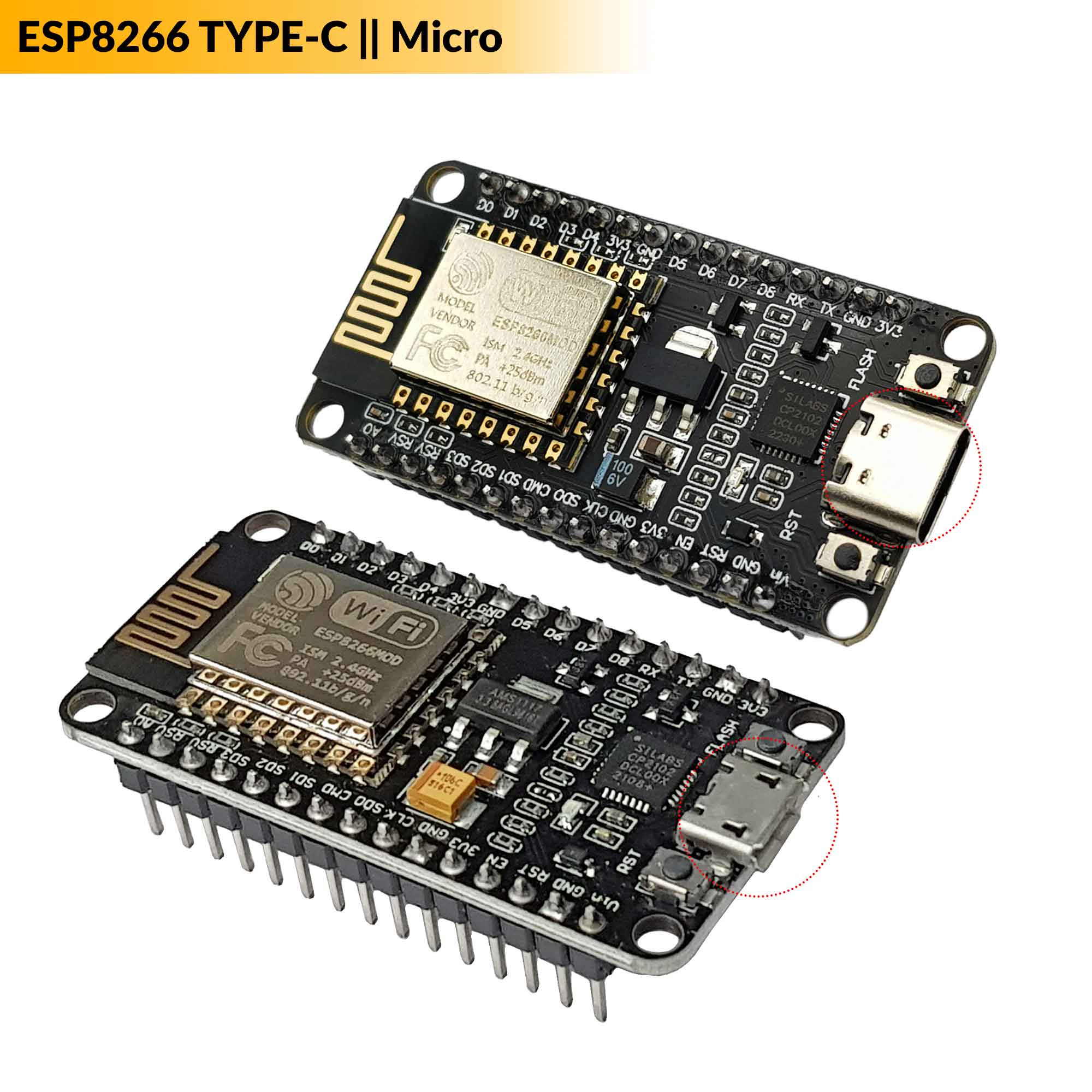 Module thu phát Wifi ESP8266 NodeMCU Lua CP2102