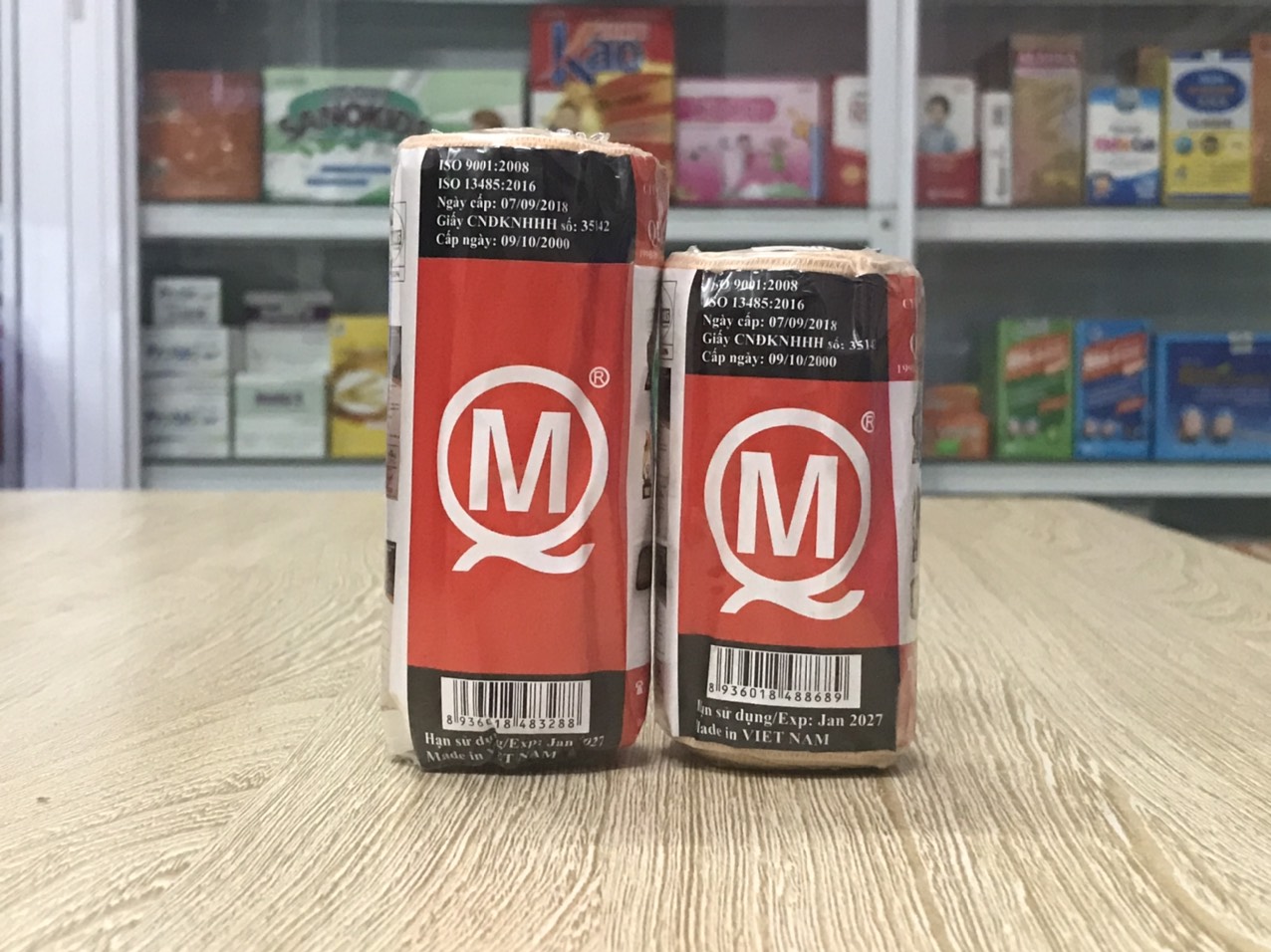 BĂNG THUN Y TẾ TIỆT TRÙNG 2  MÓC MINH QUANG