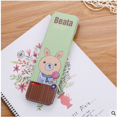 Hộp bút sắt siêu cute