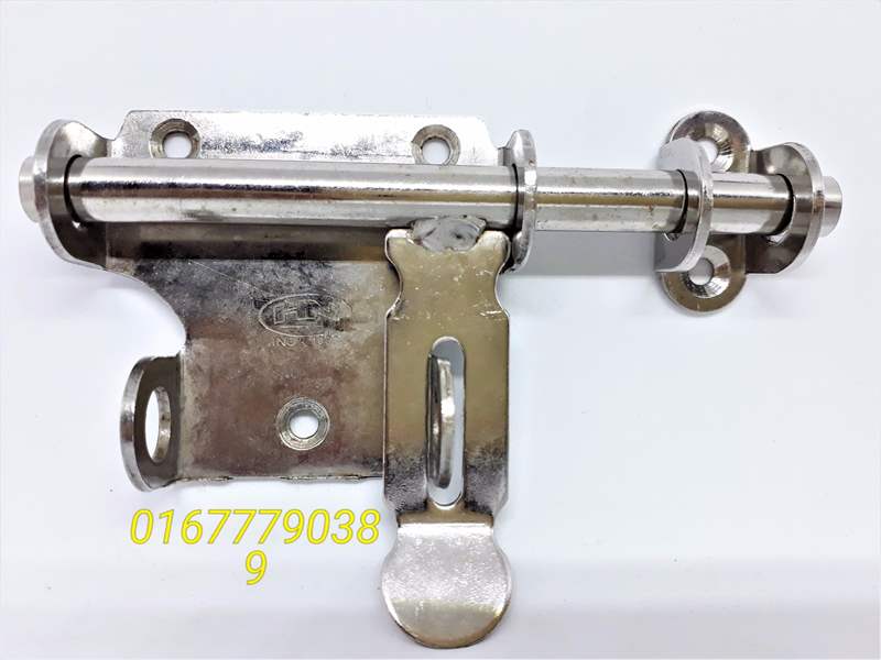 chốt cửa inox - chốt ngang