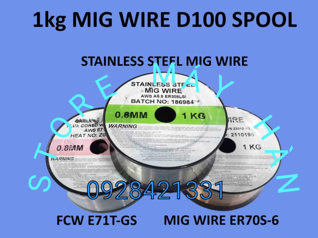 ALUMINIUM MIG WIRE 0.5 KG