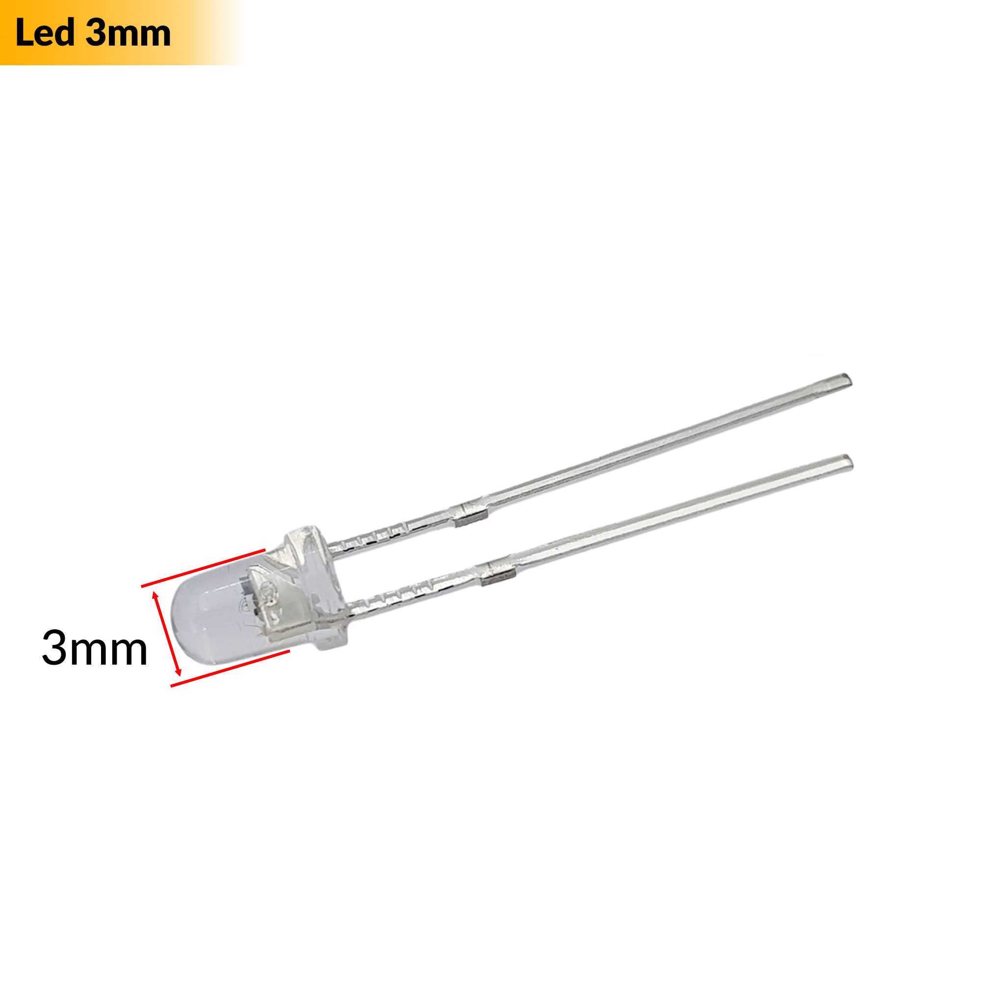 Led RGB 2 chân 7 màu tự nháy siêu sáng