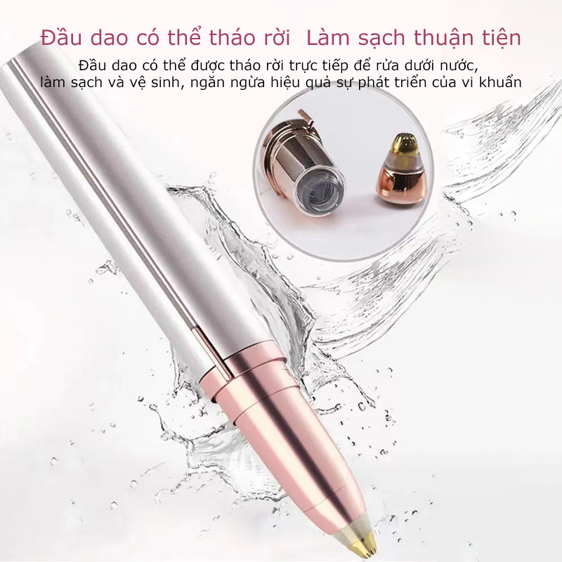 Electric eyebrow trimmer pen