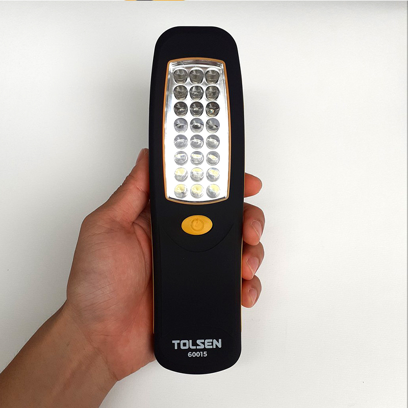 Đèn Pin chống va đập 24 Led Tolsen 60015