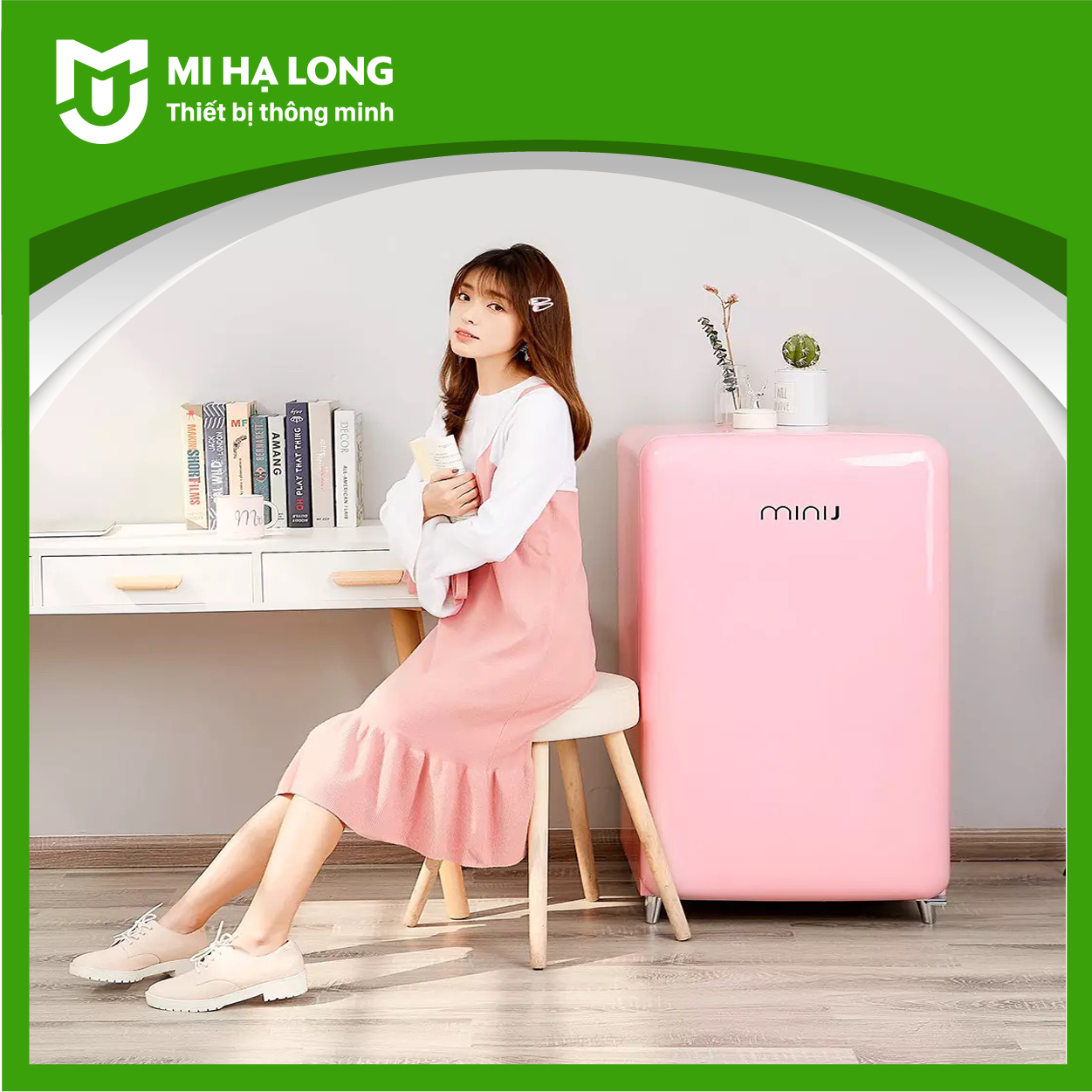 tủ lạnh xiaomi mijia retro 121l