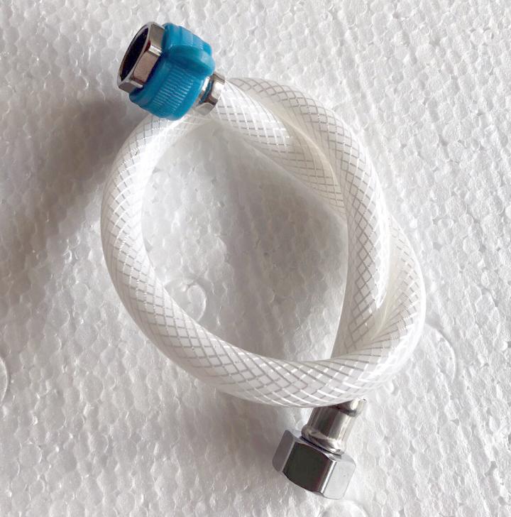 Dây Cấp Nước Vòi Chén Vòi Lavabo Lạnh, Bồn Cầu, Dây Xịt, Dây Sen Bằng Nhựa tán inox, dây cấp loại dây kẻ sọc dây cước bền hơn dai hơn dây trắng trơn