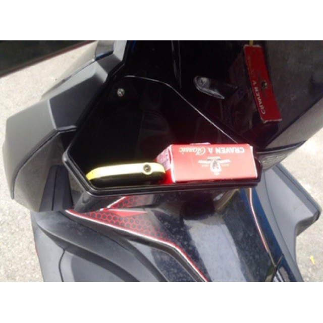 Hộc đựng đồ xe Air Blade AB 2016 (Rổ bên hông nhựa)-Đen