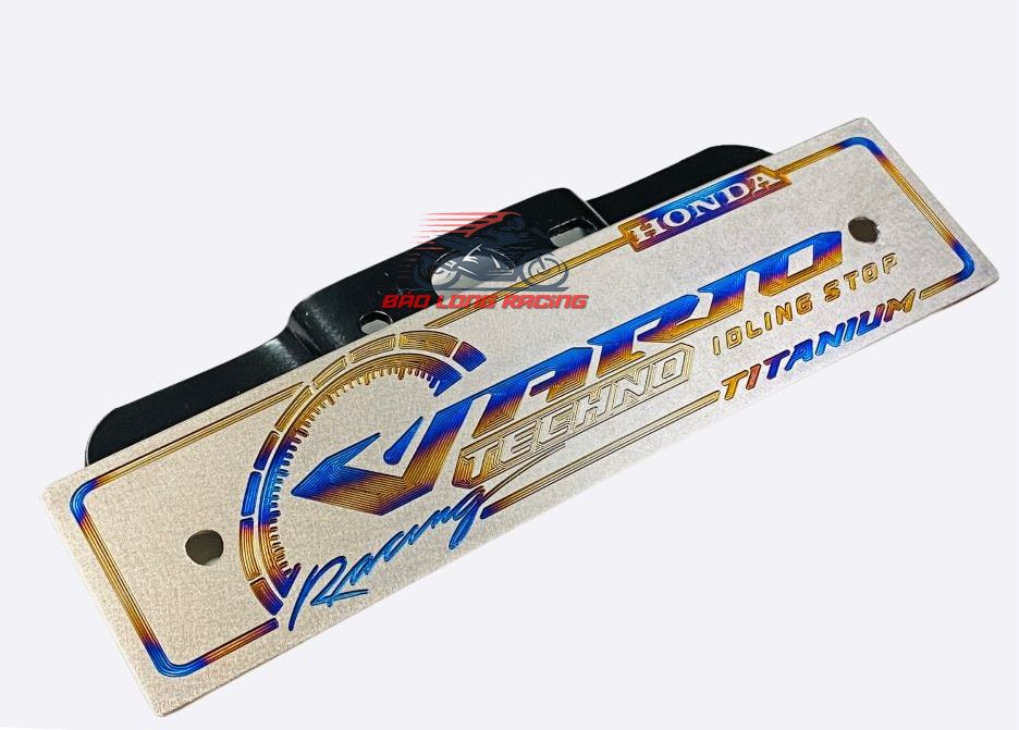 Bảng tên TITANIUM Xịn + 2 ốc TITANIUM GR5 dành cho Vario