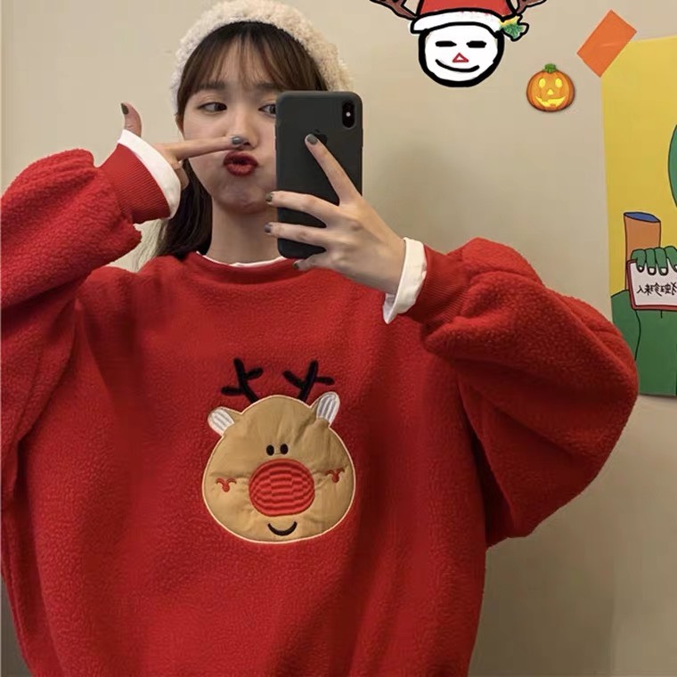 [25-27.4 Hoàn tiền 15%] ÁO HOODIE NOEL SIÊU ẤM CHO TUỔI TEEN-JUNA STORE 24H-LĐ0301