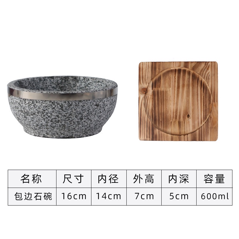 Bát đá giữ nhiệt | Thố đá - phở bát đá