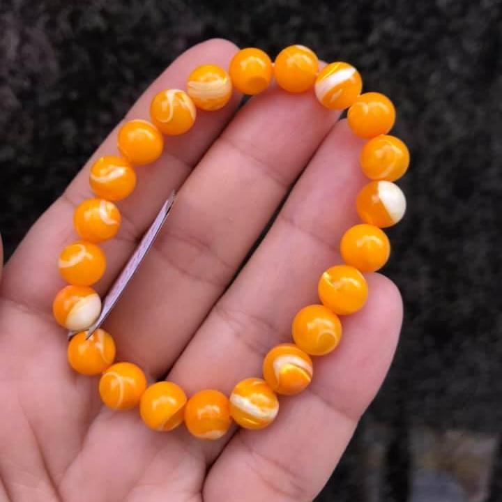 VÒNG TAY ỐC XÀ CỪ VÀNG 8LY