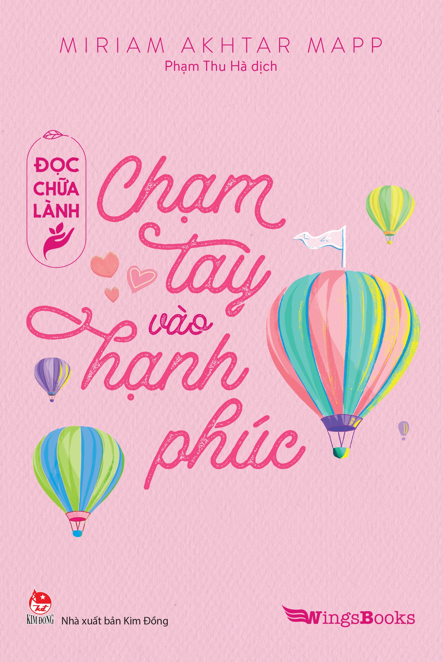 Fahasa - đọc chữa lành - chạm tay vào hạnh phúc
