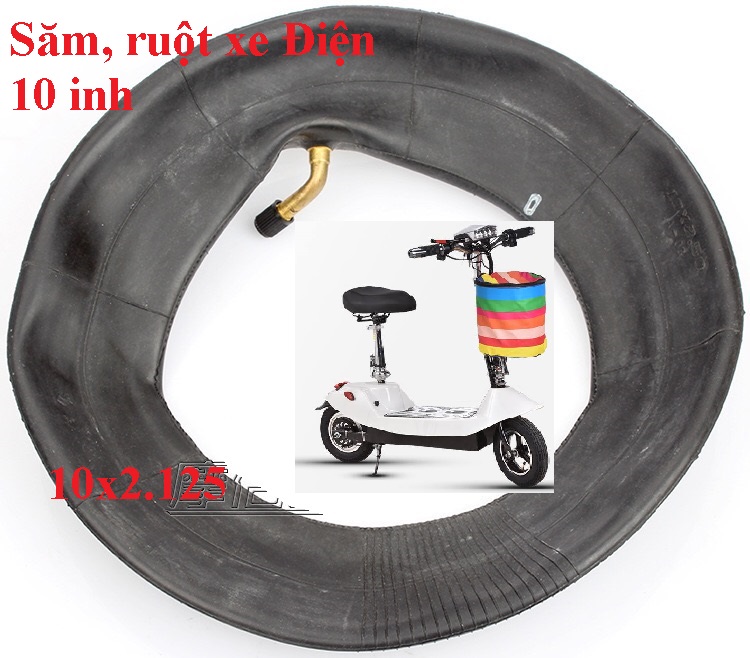 SĂM RUỘT XE ĐIỆN 10 INH 10*2.125